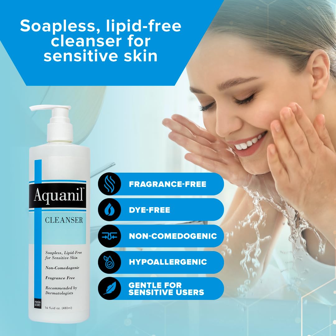 Aquanil Cleanser 16 Fl. Oz., 3 Count