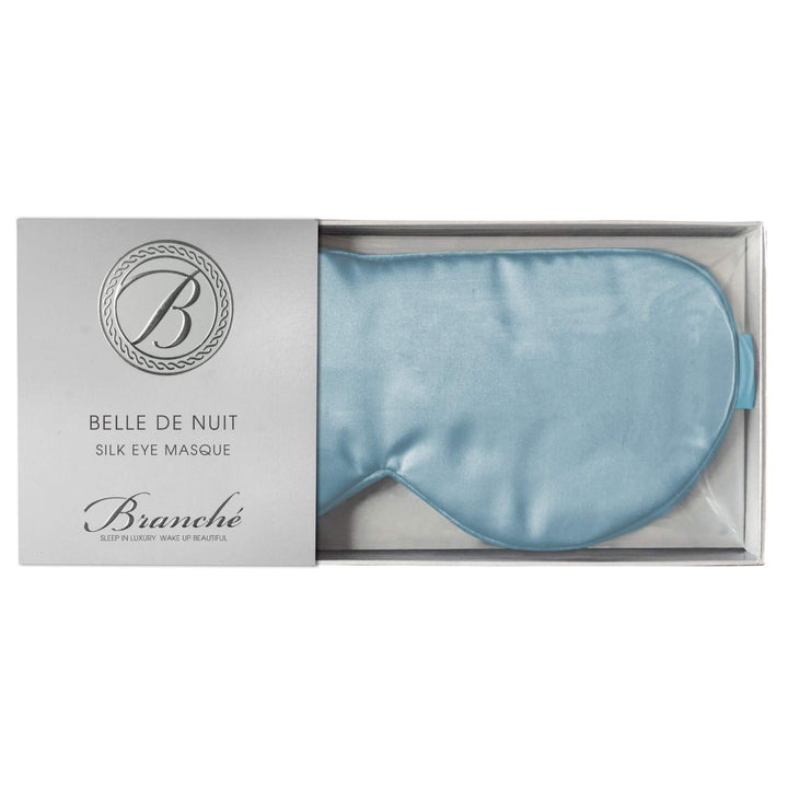 Blue Belle De Nuit 100% Silk Eye Masque 1 pc by Branche