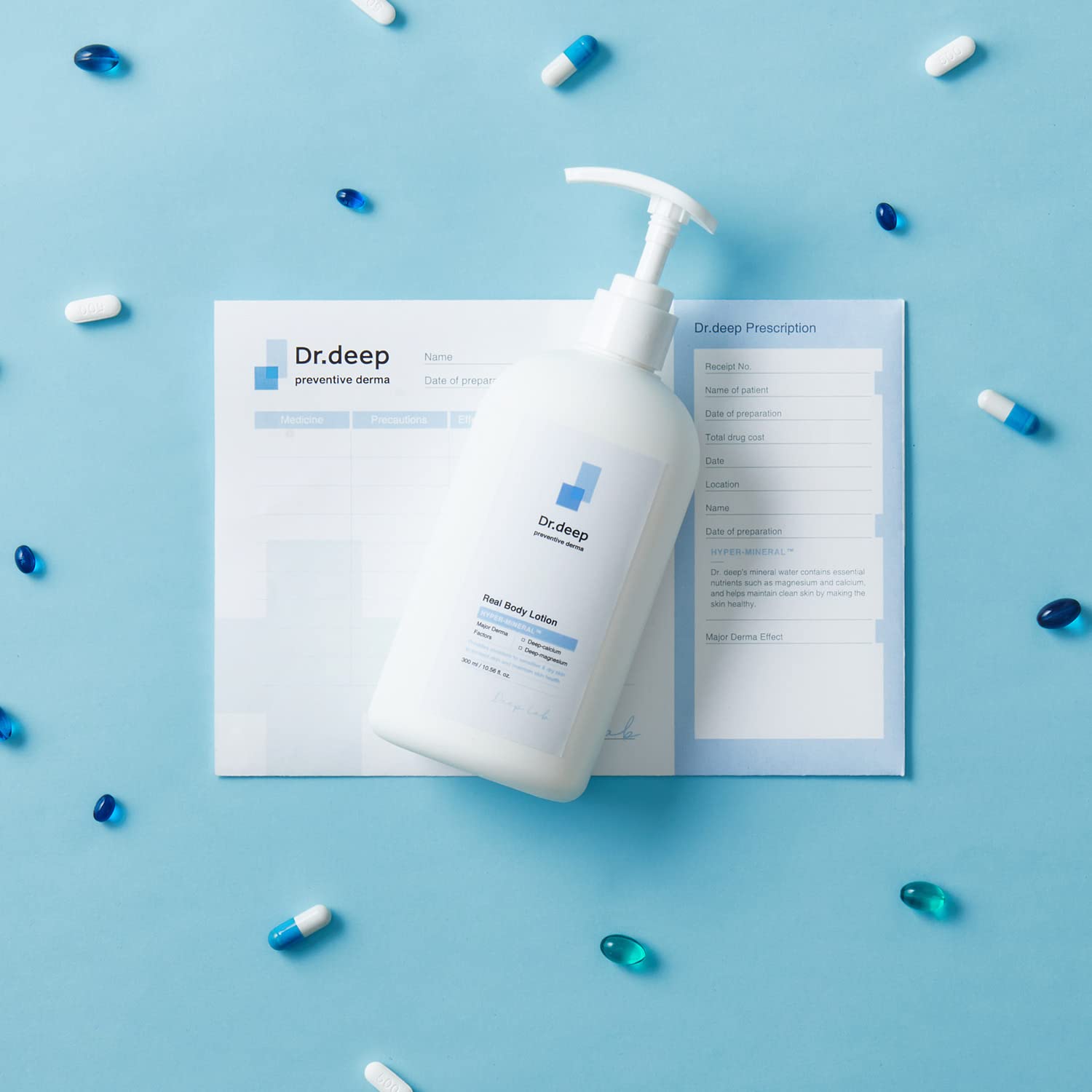 Dr.Deep Real Body Lotion Soothing Shea Butter Included Moisturizing Body Lotion