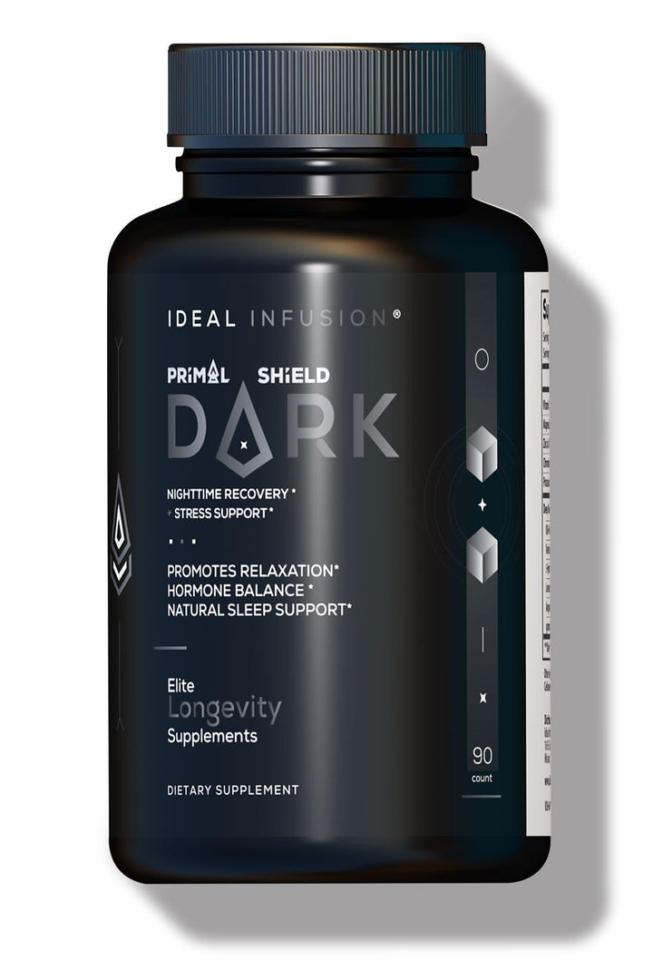 Ideal Infusion Nighttime Recovery & Deep Sleep Supplement: Relaxation and Stress Support - Magnesium Glycinate, KSM-66 (Melatonin Free) Muscle Cramp Relief, Vegan
