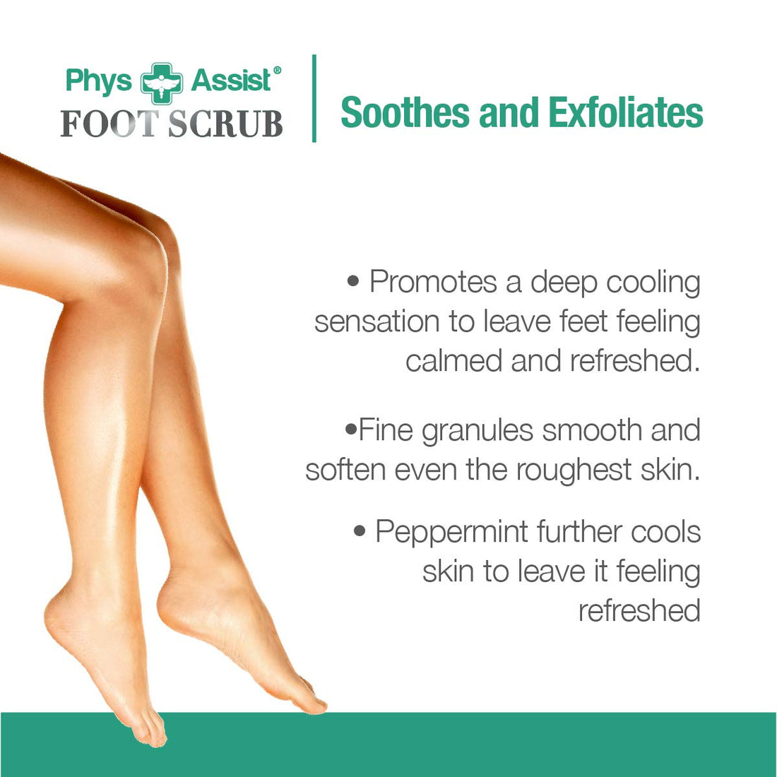 Foot Scrub With Tea Trea & Eucaliptus