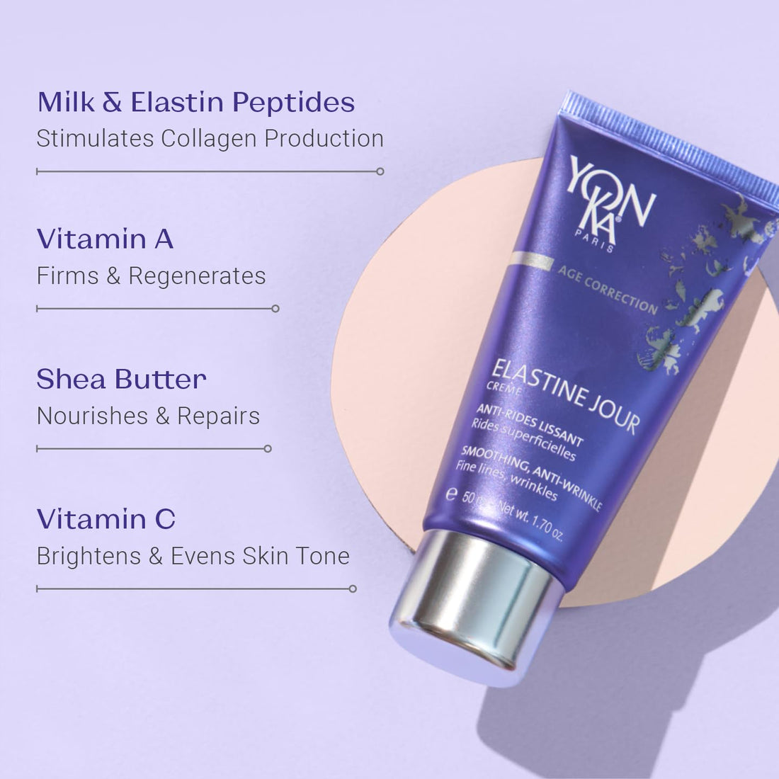 Yonka Age Correction Elastine Jour, 1.7 Ounce