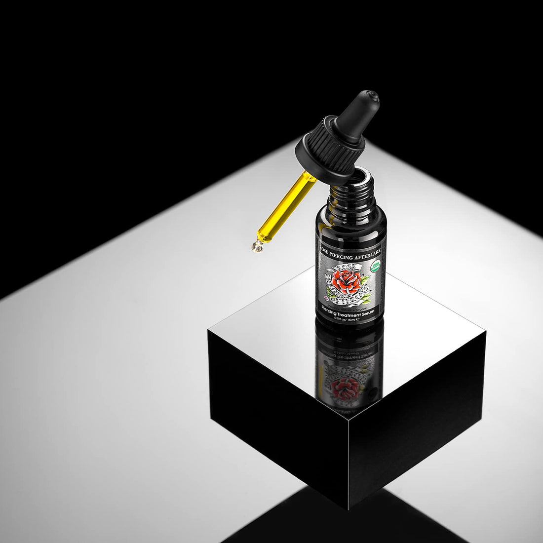 Piercing Aftercare - USDA certified organic - w/Rose Oil