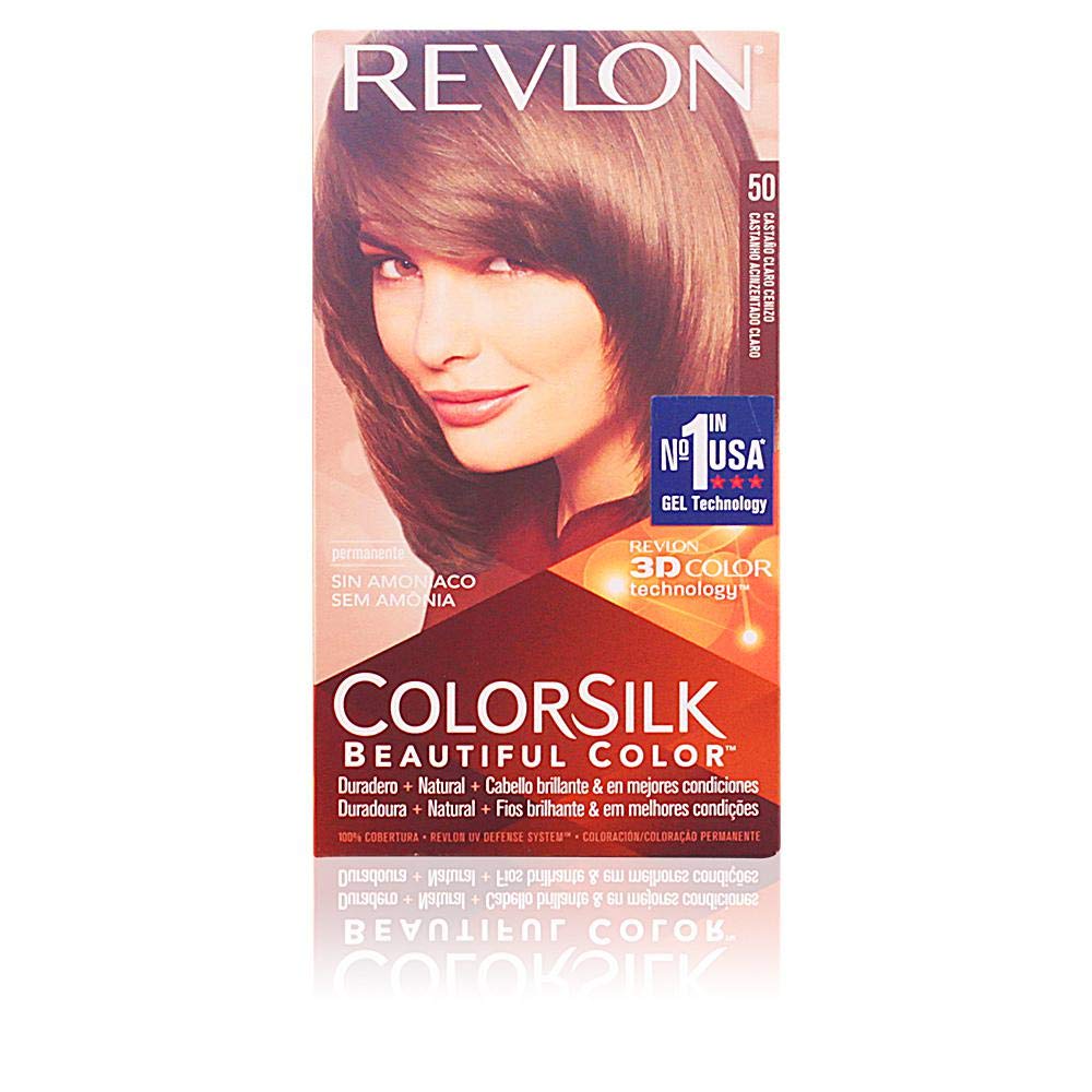 Revlon ColorSilk Haircolor, Light Ash Brown (pack of 3)