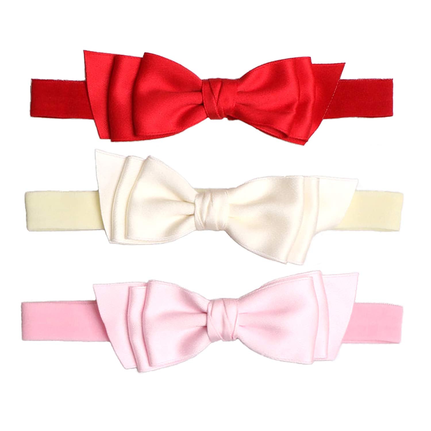 Onedor Baby Turban Knotted Elastic Headbands Wrap Hair Accessories for Infant, Toddler, Newborn Girls