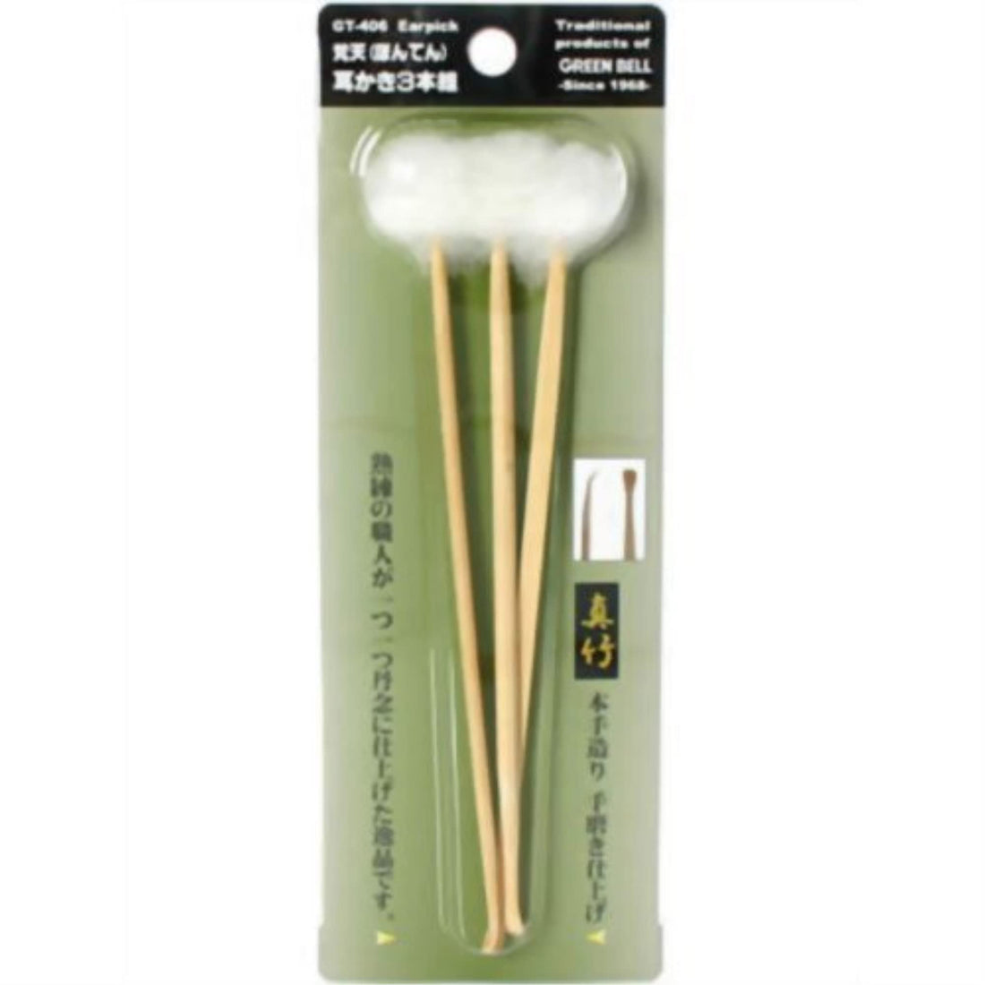 Greenbel Japan Wooden Earpick