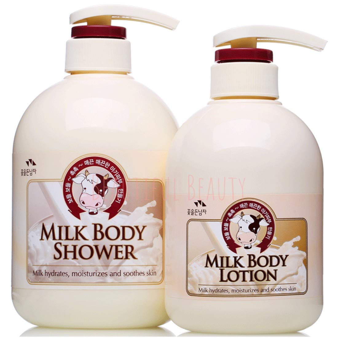 MILK BODY SHOWER 750ml + BODY LOTION 500ml SET