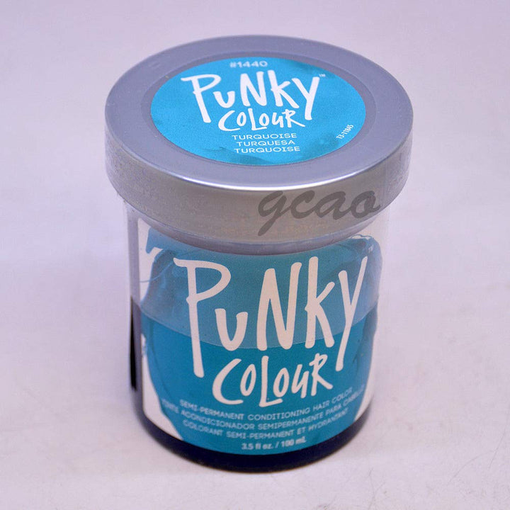 jerome russell Punky Hair Color Creme, Turquoise, 3.5 Ounce : Turquoise