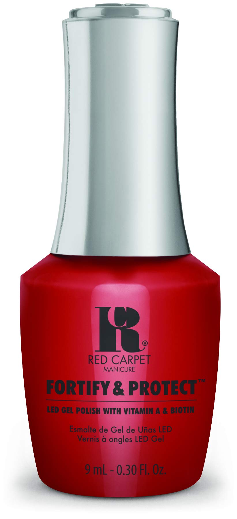 Red Carpet Manicure Fortify & Protect On The Big Screen LED Nail Gel Color, 0.3 Fl. Oz.