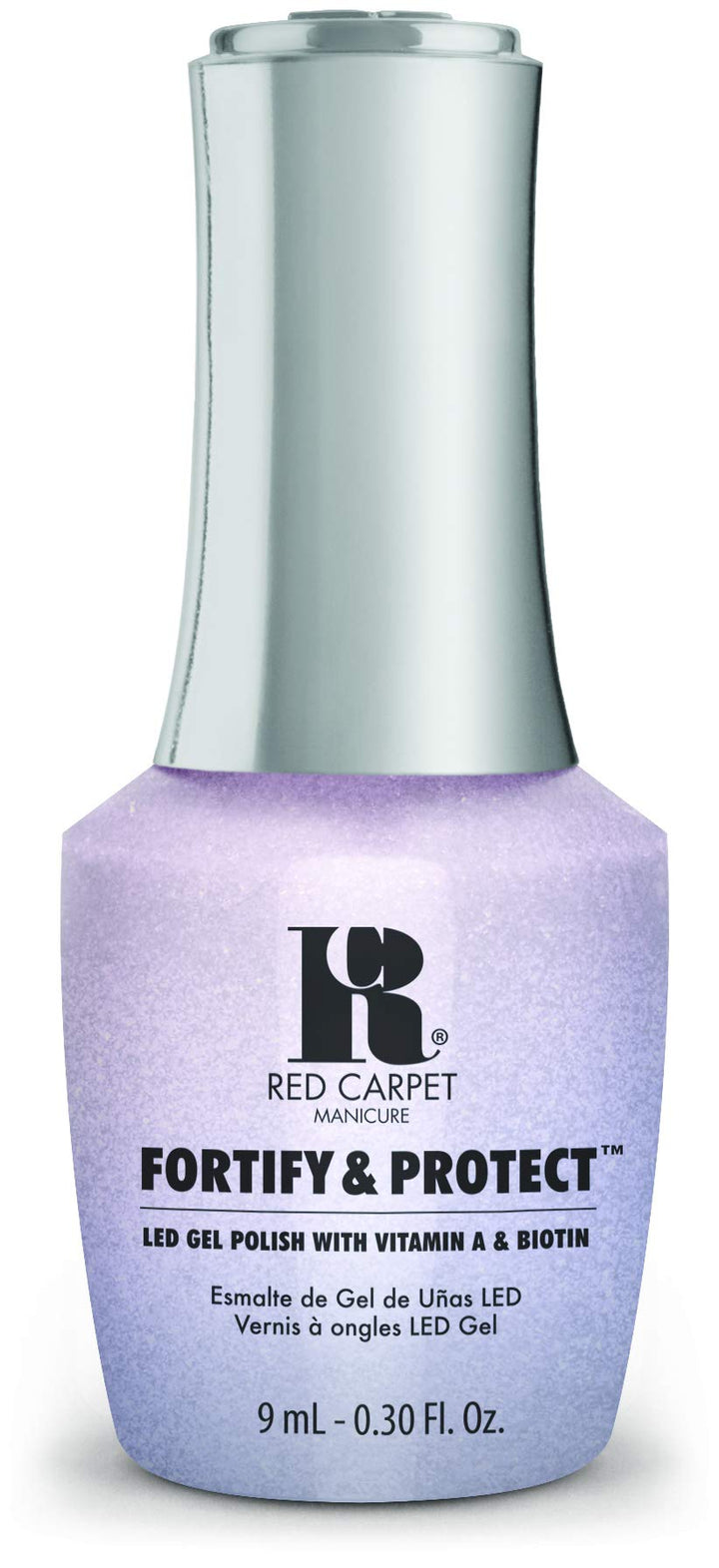 Red Carpet Manicure Fortify & Protect My Diamonds Sparkle LED Nail Gel Color, 0.3 Fl. Oz.