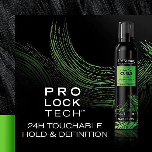 TRESemmé Flawless Curls Nourishing Mousse With Coconut and Avocado Oil 10.5 oz