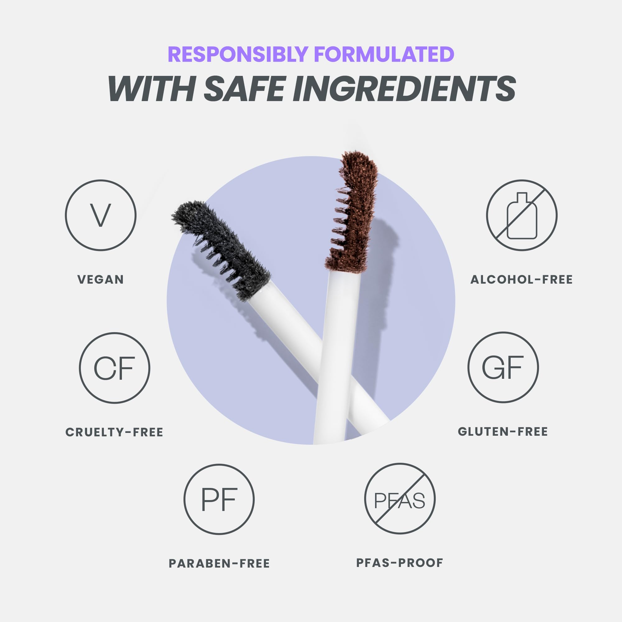 Wonderskin Brow/Do Eyebrow Gel Topper - Skinrageous All-Day Eyebrow Tint Mascara, Long-Lasting, Waterproof & Transfer-Proof Tinted Brow Gel Topper (Brunette)