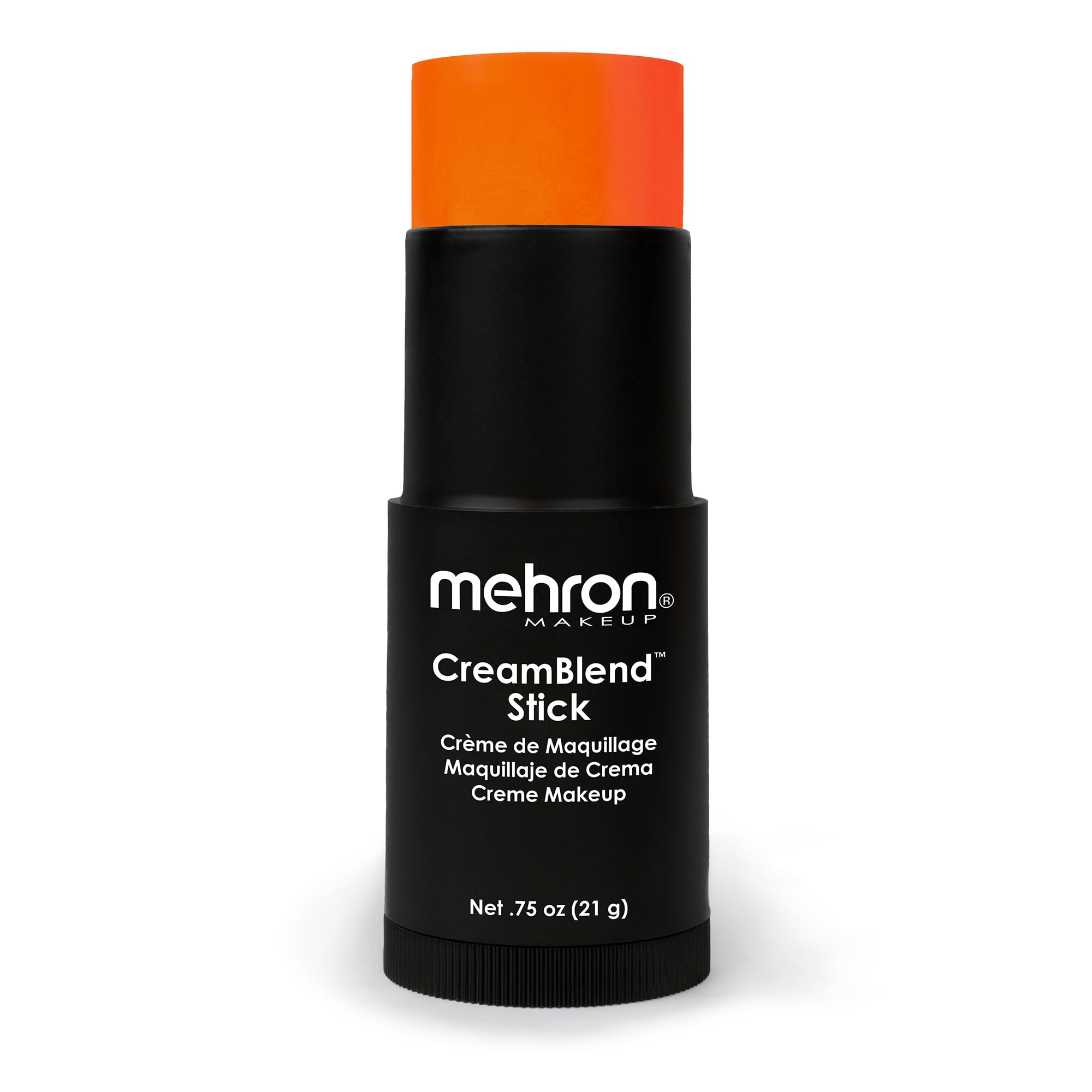 Mehron Makeup CreamBlend Stick, ORANGE - .75oz