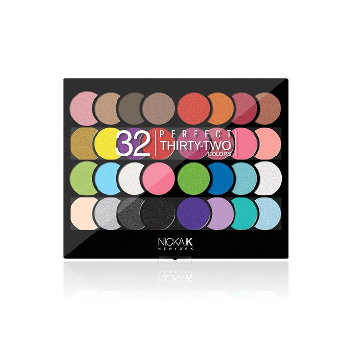 Nicka K New York Eye Shadow Perfect 32 Colors, AP029