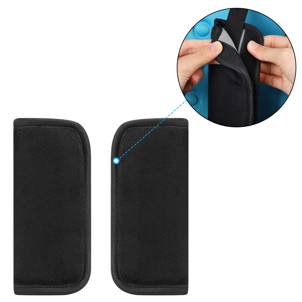 Accmor Car Seat Strap Pads for Baby Toddler Kids, Car Seat Strap Covers, Soft Car Seat Straps Shoulder Pads for All Baby Car Seats, Stroller, Pushchair, High Chair