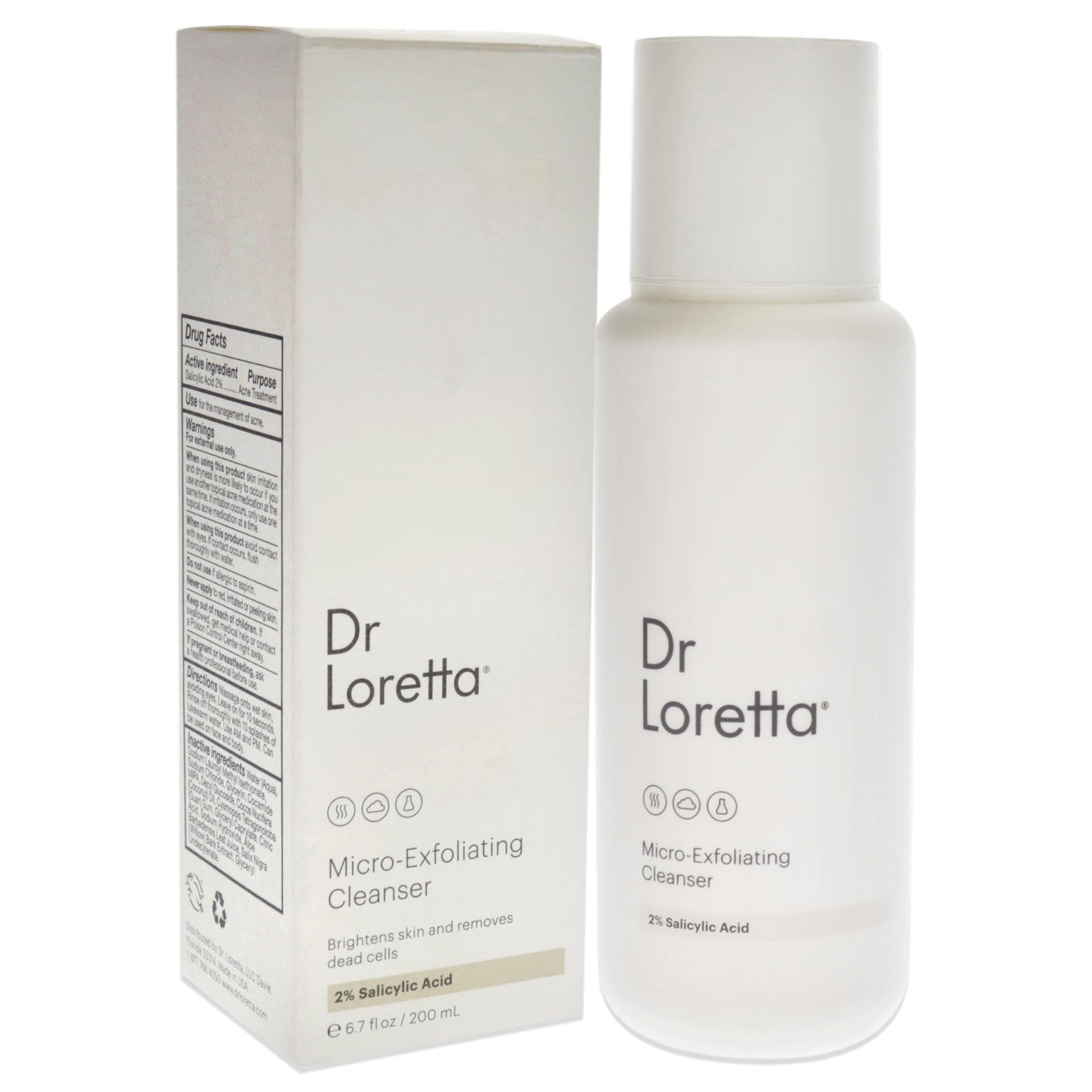 Dr. Loretta Micro-Exfoliating Cleanser Unisex Cleanser 6.7 oz