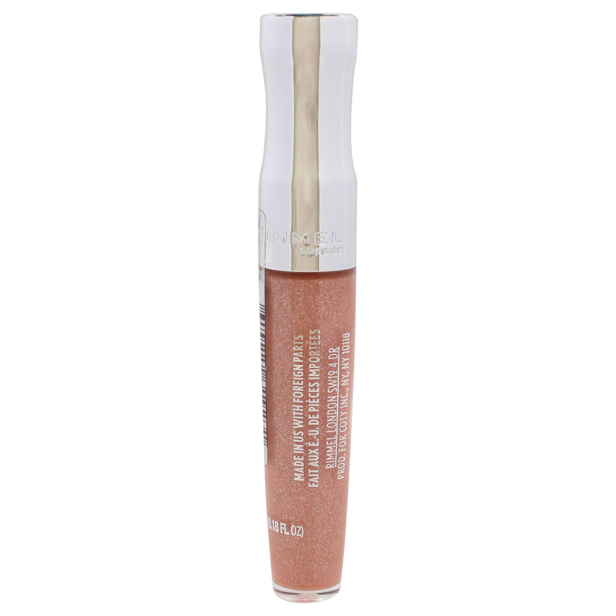 Rimmel Stay Glossy 6HR Lip Gloss, Honey, Honey, 0.18 Fl Oz (Pack of 1)