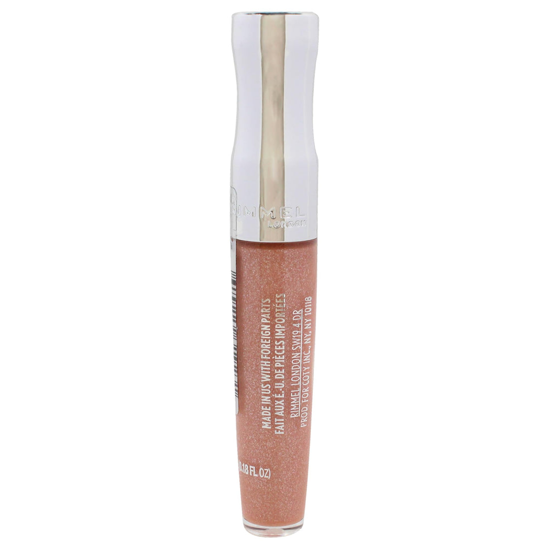 Rimmel Stay Glossy 6HR Lip Gloss, Honey, Honey, 0.18 Fl Oz (Pack of 1)