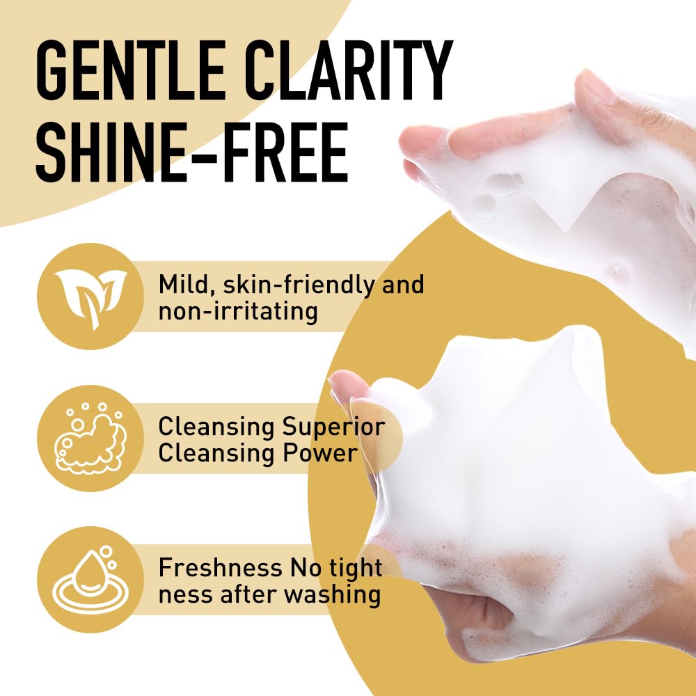 Korean Skincare Face Wash Hydrating Smoothing Facial Cleanser Advanced Snail Mucin Gel Cleanser