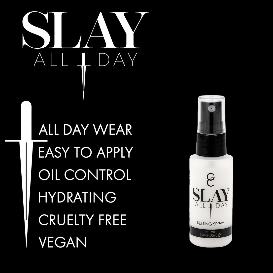 Gerard Cosmetics SLAY ALL DAY SETTING SPRAY MINI - Coconut