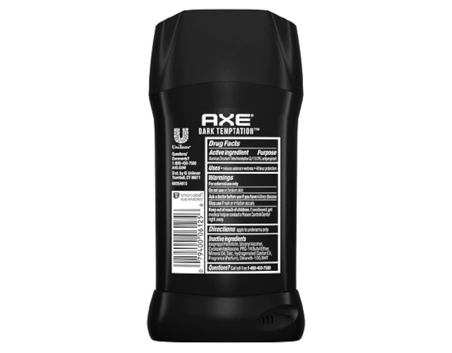 Axe Dry Antiperspirant Deodorant Stick, Dark Temptation, 2.7 Ounce (Pack Of 5)