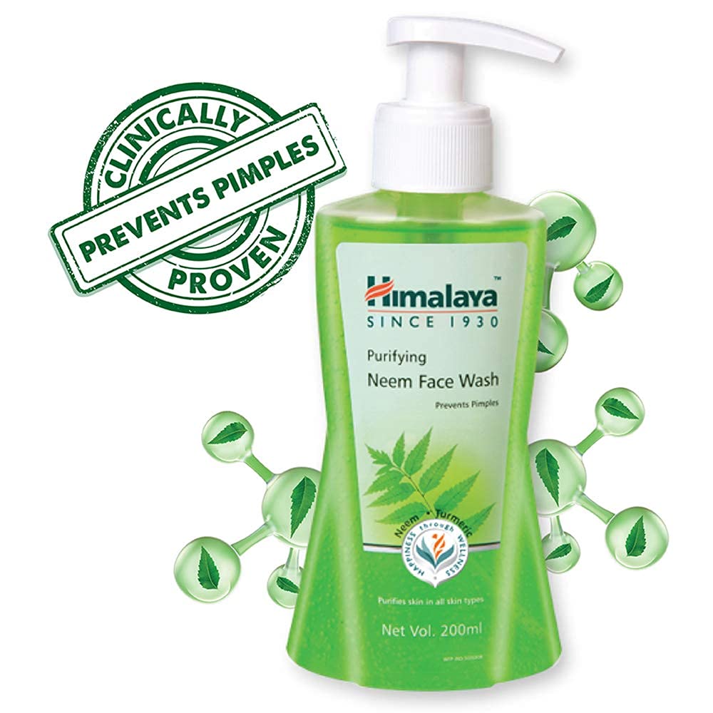 Himalaya Herbals Purifying Neem Face Wash, 200ml