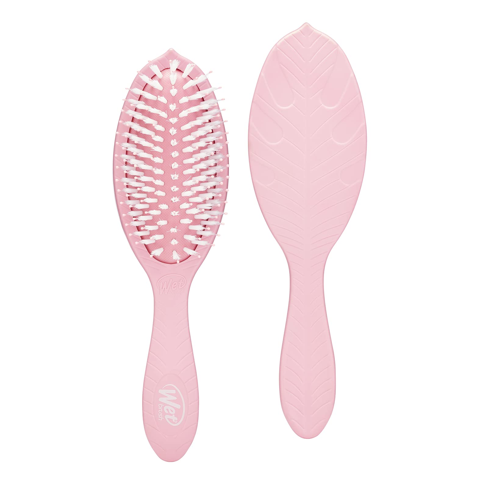 Wet Brush Hair Brush Go Green Treatment & Shine, Eco-Friendly, biogradable, Shine-boosting bursh With Soft Bristles, Minimizes Pain, Removes knots (Watermelon Oil)
