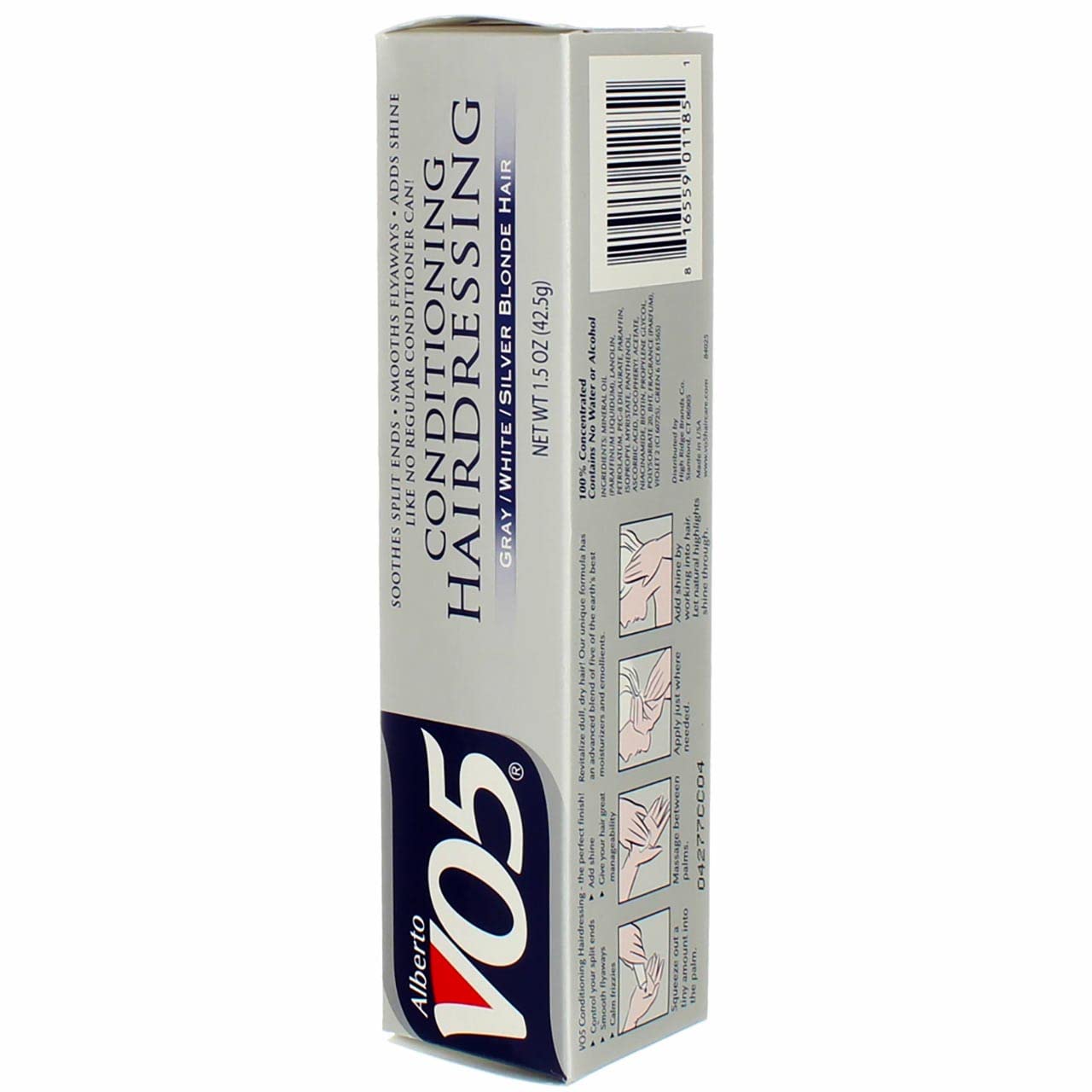 Vo5 Conditioning Hairdress Gray/White/Silver 1.5 Ounce Tube (44ml) (3 Pack)