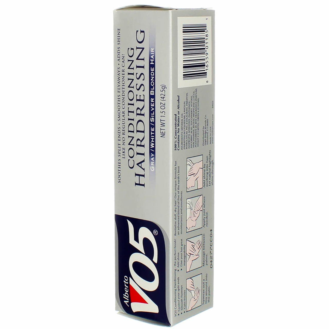 Vo5 Conditioning Hairdress Gray/White/Silver 1.5 Ounce Tube (44ml) (3 Pack)
