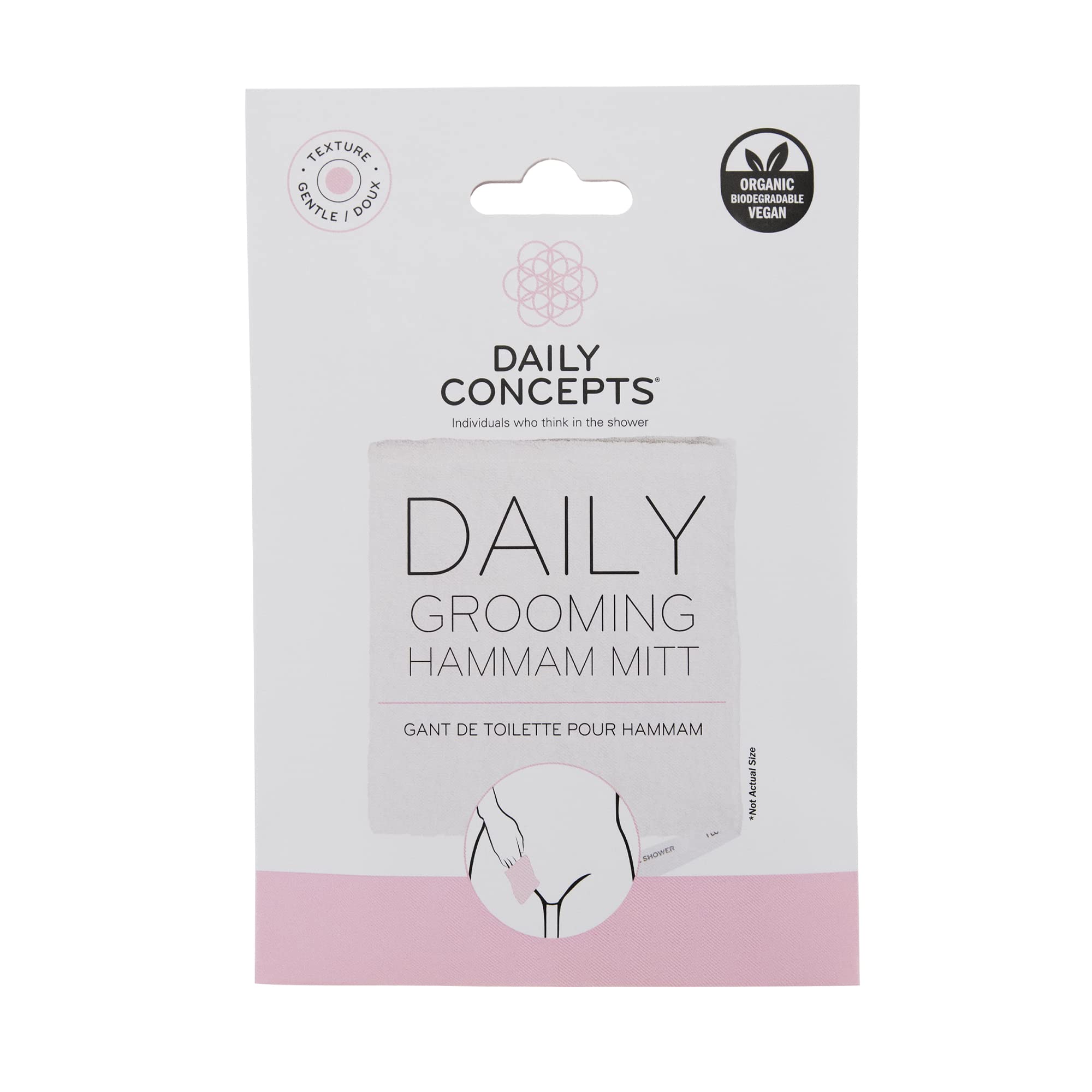 Daily Grooming Hammam Mitt, With so many exfoliating products out there, here at Daily Concepts, we wanted to create a textured exfoliator for those intimate areas of the body.