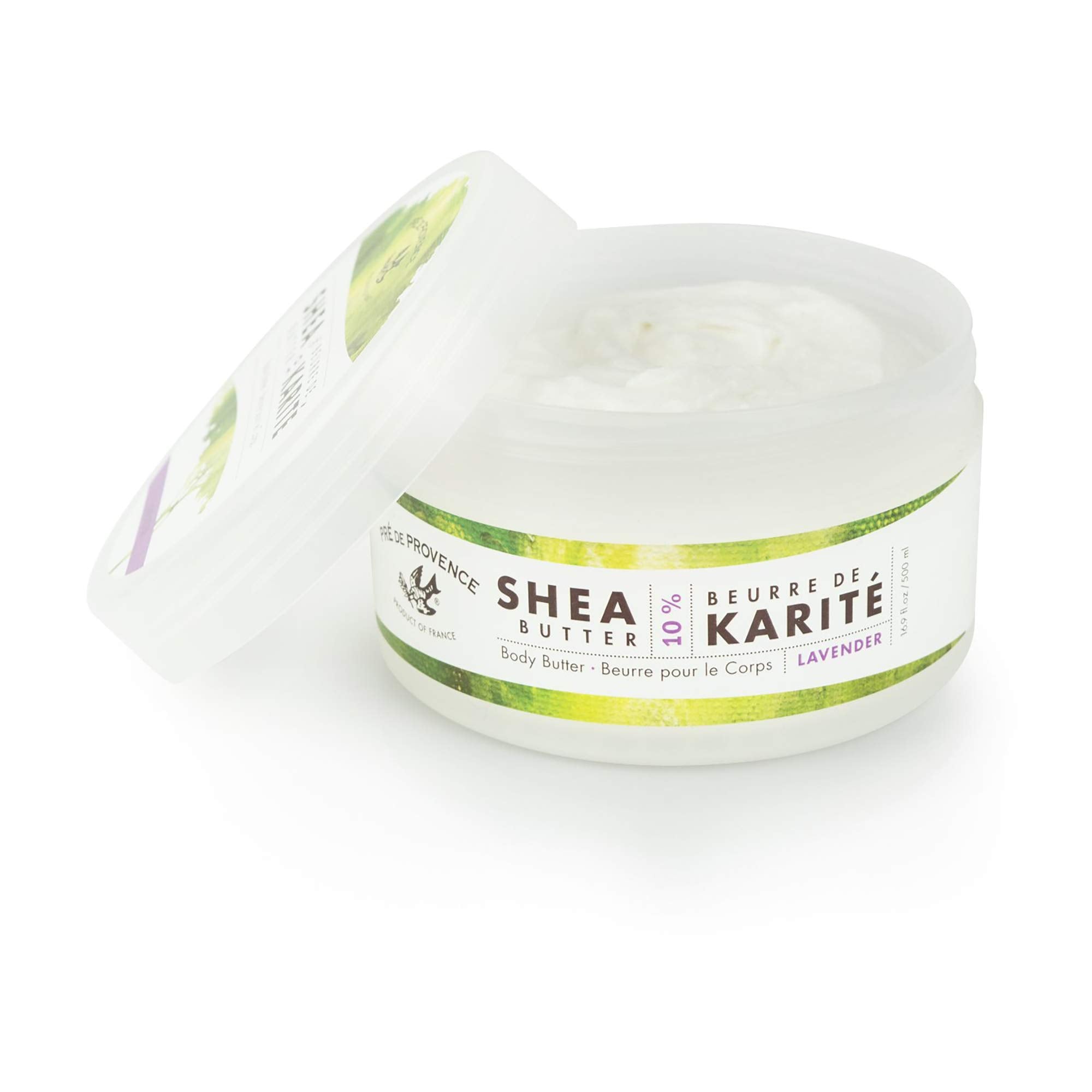 Pre de Provence Enriched, Soothing, Moisturizing 10% Shea Butter Body Butter - Lavender