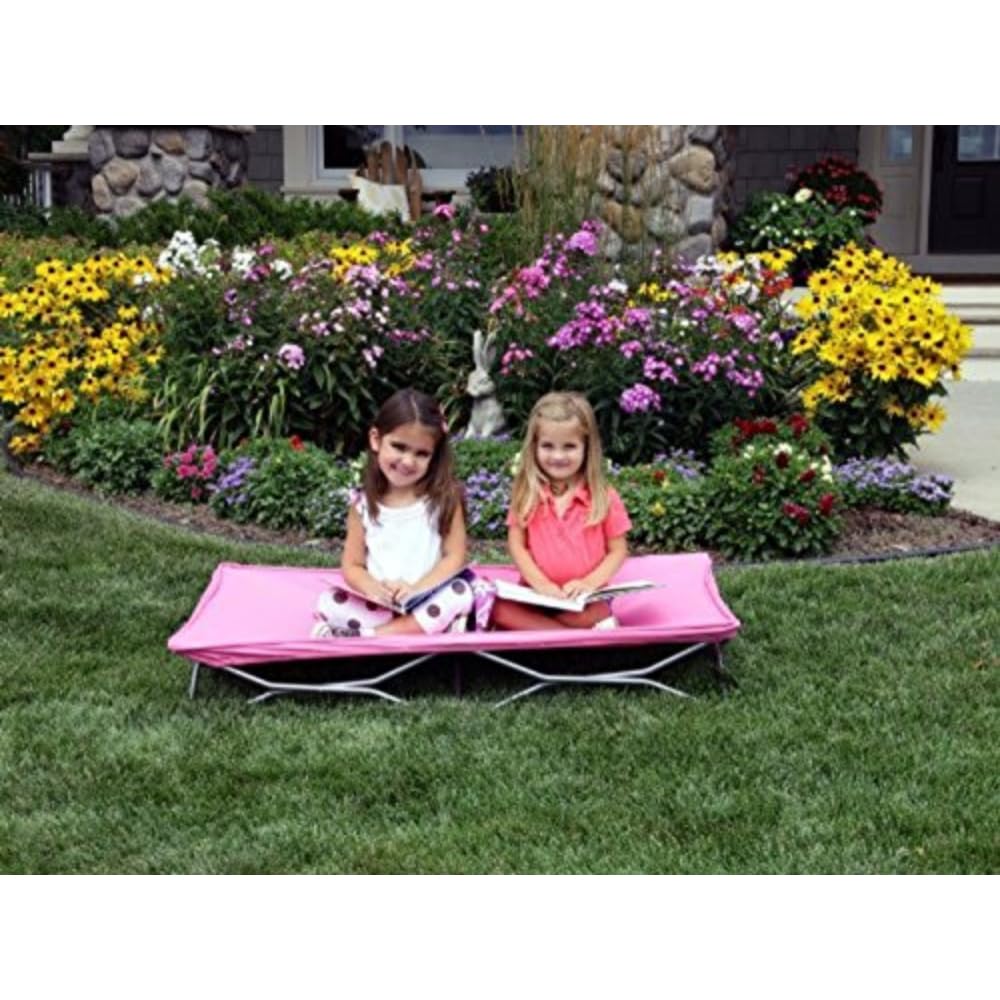 Regalo My Cot Portable Toddler Bed, Pink