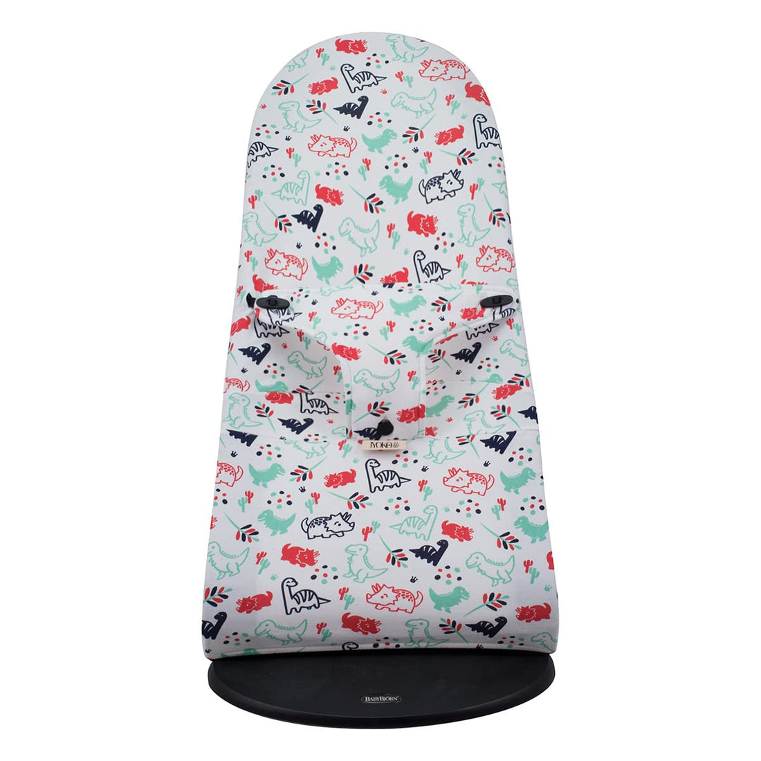 JYOKO Kids Cover Liner Compatible with Baby Bouncer Babybjorn Soft, Balance, Bliss and Mini (Cotton, Dino Party)