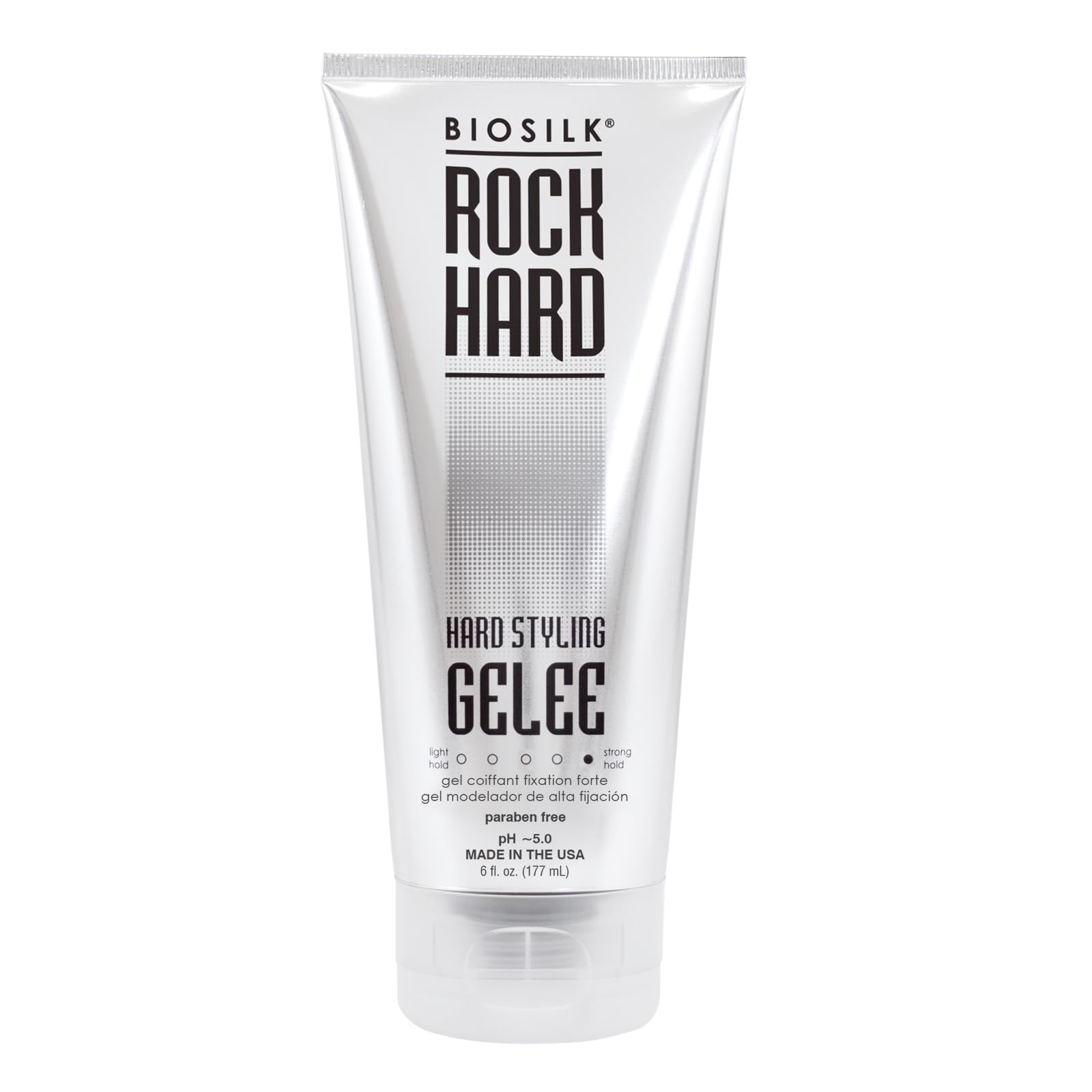 Biosilk Rock Hard Hair Styling Gelee 6 oz