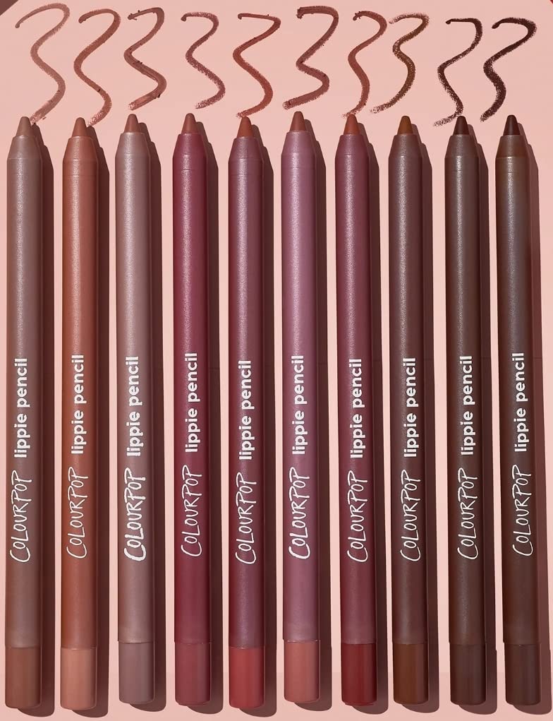 Colourpop Truth or Bare Lippie Pencil Vault - Set of 10 Iconic Nude Lip Liners New in Box