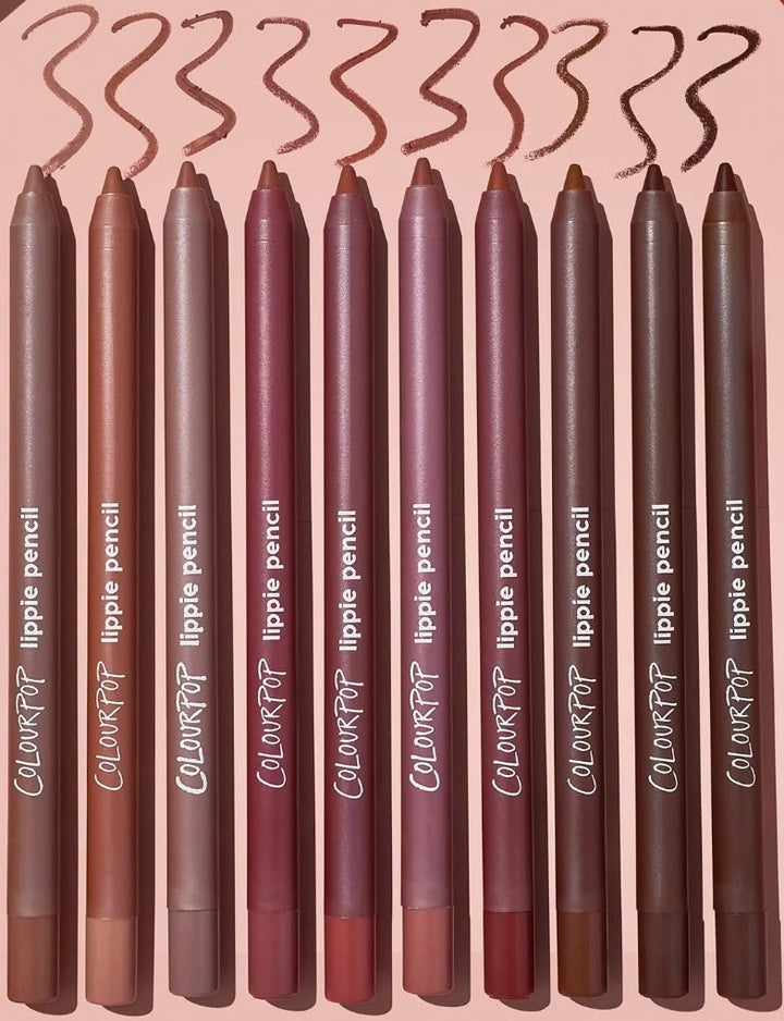 Colourpop Truth or Bare Lippie Pencil Vault - Set of 10 Iconic Nude Lip Liners New in Box