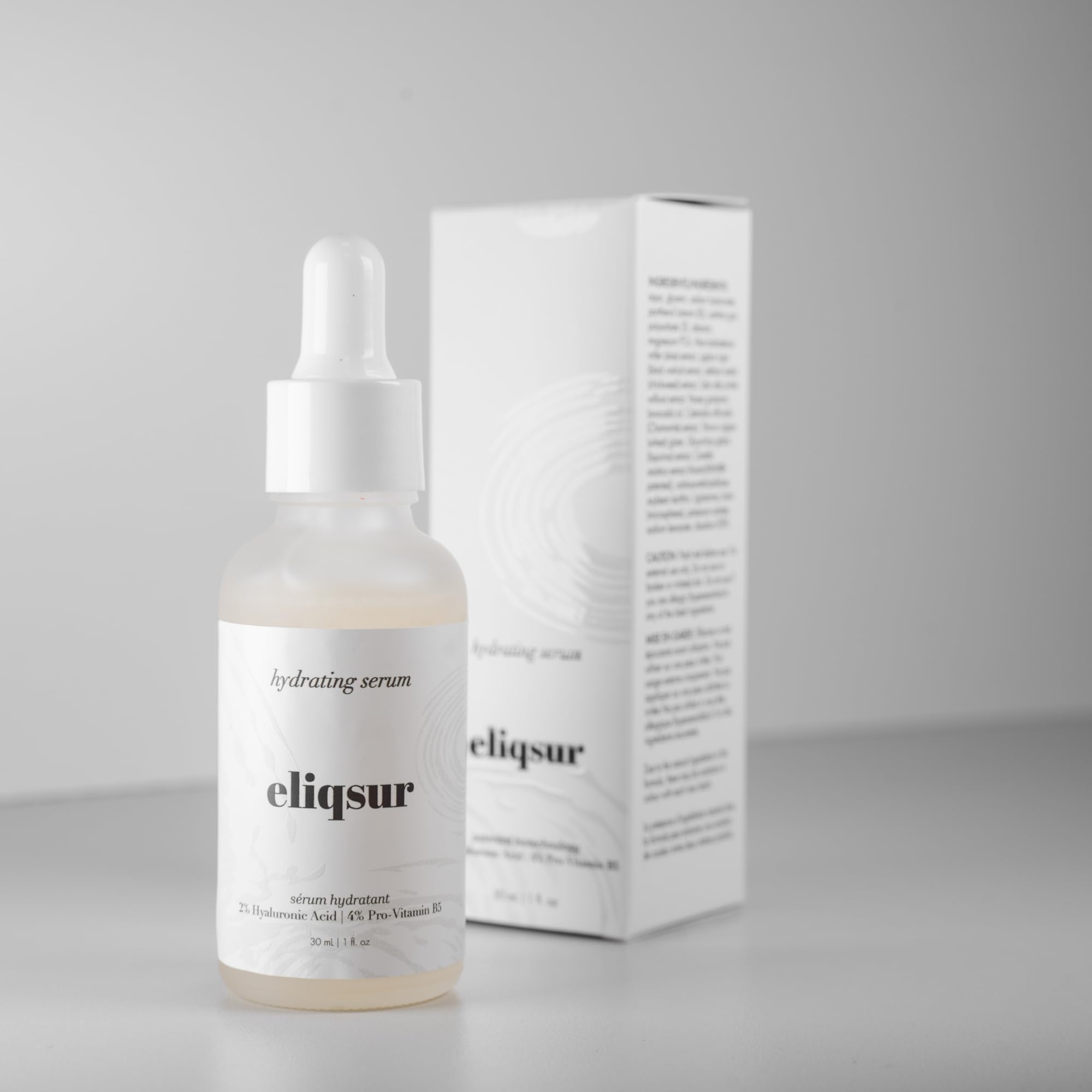 Elisqur Hydrating Serum – Hyaluronic Acid for face, Hydrating Treatment with Liquorice Extract for Glowing Skin, Moisturizing Face