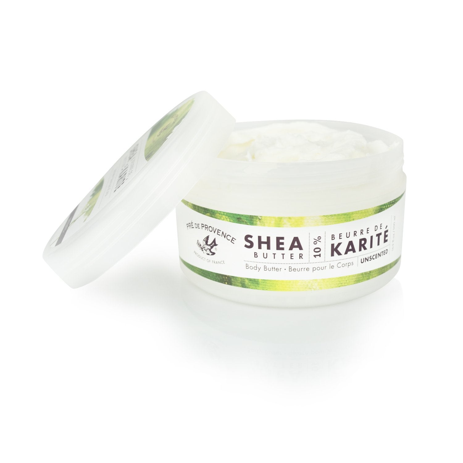 Pre de Provence Body Butter Enriched with 10% Shea Butter for Soothing & Moisturizing Dry Skin - Unscented