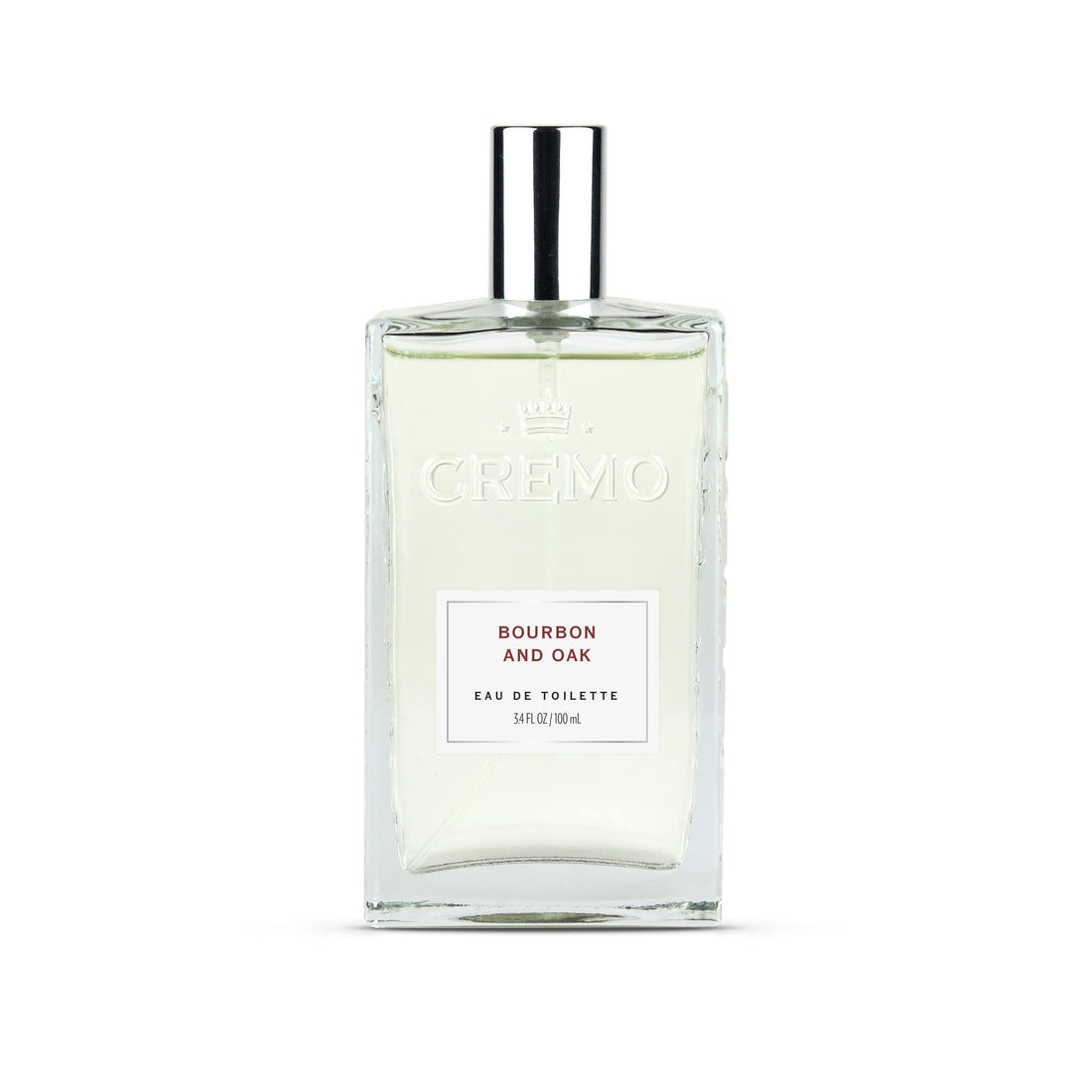 Cremo Cologne Spray, Bourbon & Oak, 3.4 Ounce