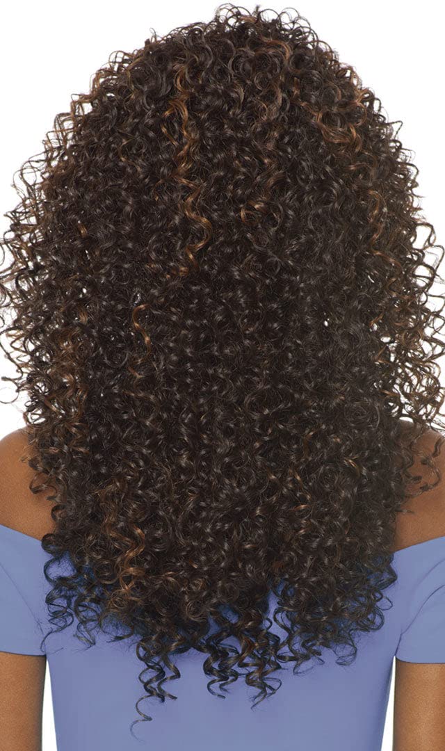 DR30 : Outre Synthetic Hair Half Wig Quick Weave Batik Dominican Curly (DR30)