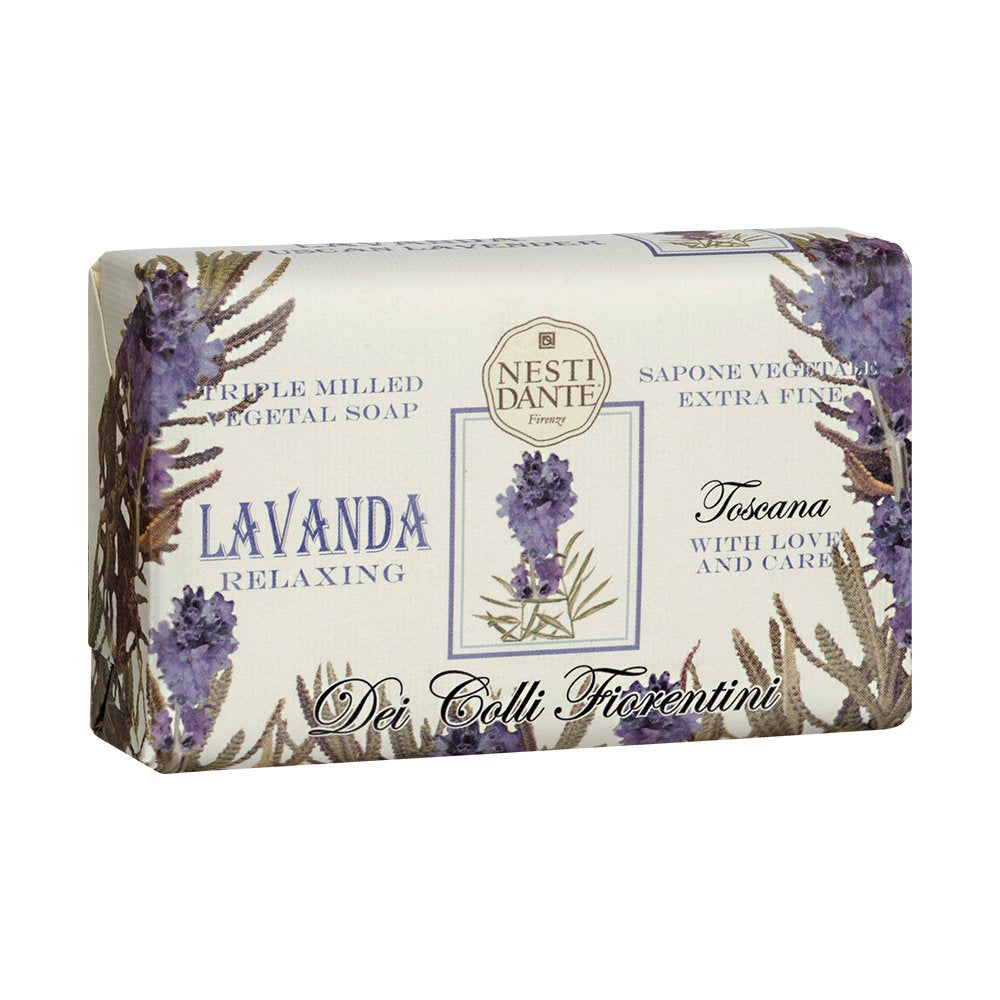 Nesti Dante Dei Colli Fiorentini Triple Milled Vegetal Soap - Tuscan Lavender 250g/8.8oz
