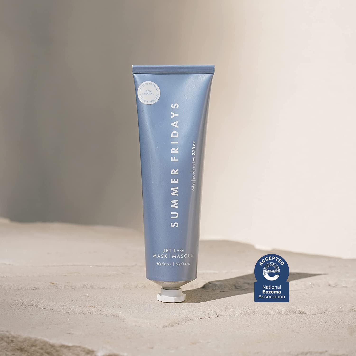Summer Fridays Jet Lag Mask - Hydrating Face Moisturizer + Mask - Enriched with Hyaluronic Acid, Niacinamide, Glycerin + Antioxidants Helps Nourish Skin for a Renewed + Radiant Complexion (2.25 Oz)