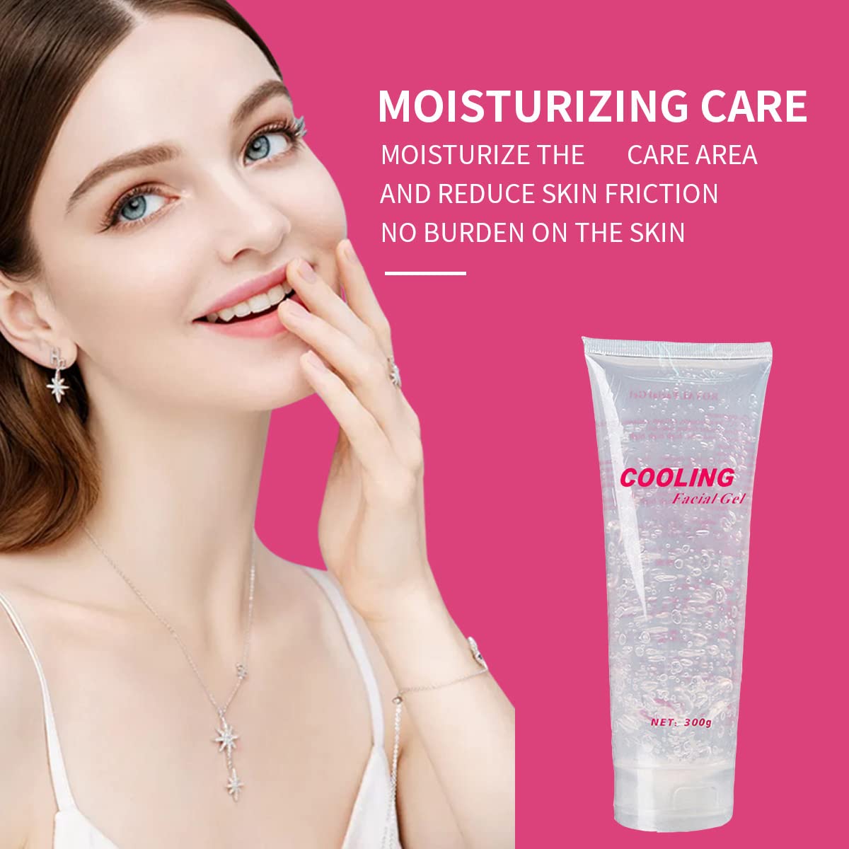 10.58 Oz Cooling Gel for Women or Men Face Body Used with Permanent Laser Hair Removal System and Facial Machine Skin Lifting Tightening Device