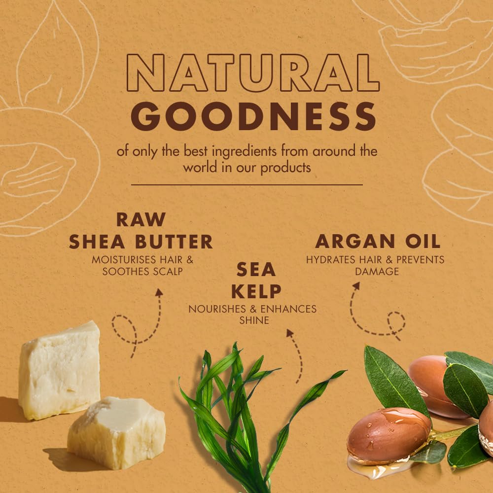 Shea Moisture Raw Shea Butter Deep Moisturizing Shampoo w/ Sea Kelp & Argan Oil, Pack of 1