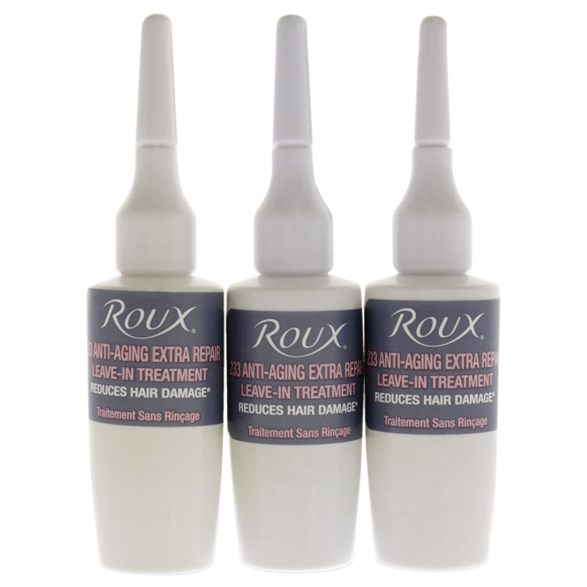 Roux Leave-in Treatment #233 Anti Aging Extra Repair - By 40% / 3pk x 0.5 oz