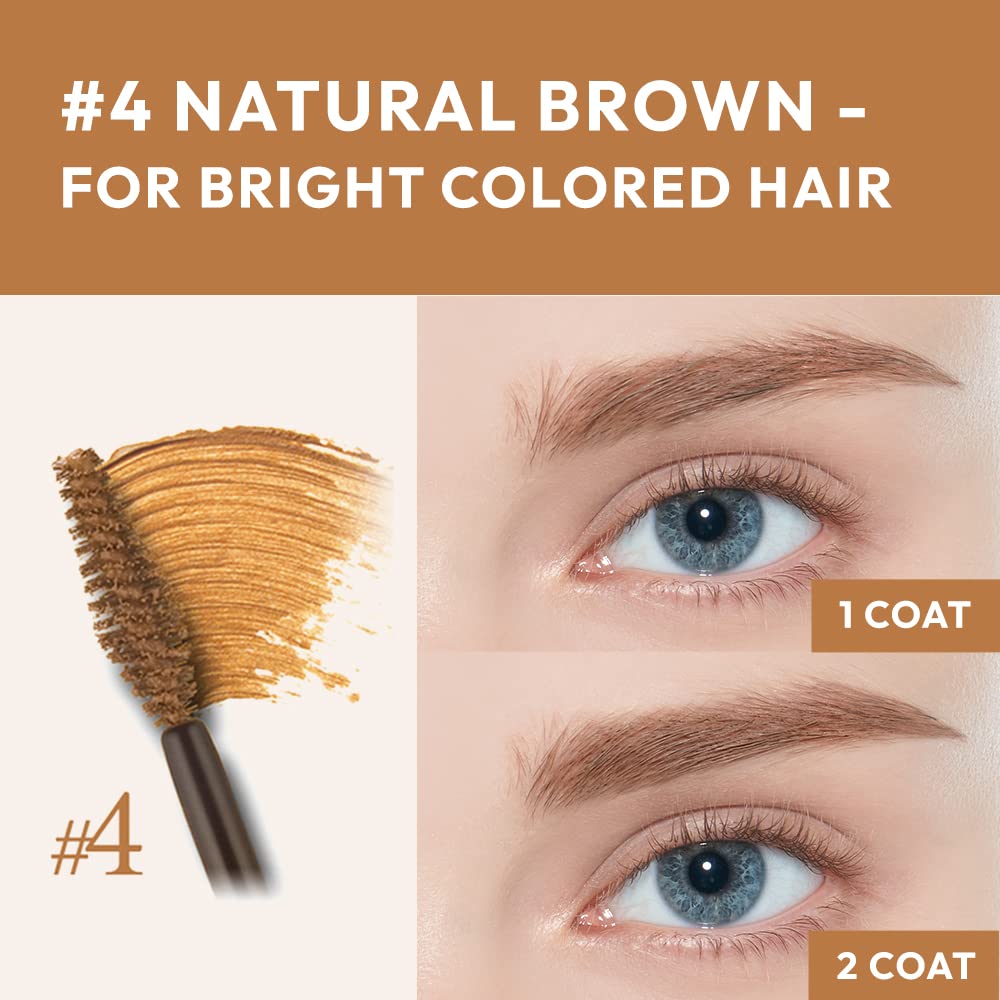 #4 Natural Brown : ETUDE HOUSE Color My Brows 4.5g (#4 Natural Brown)