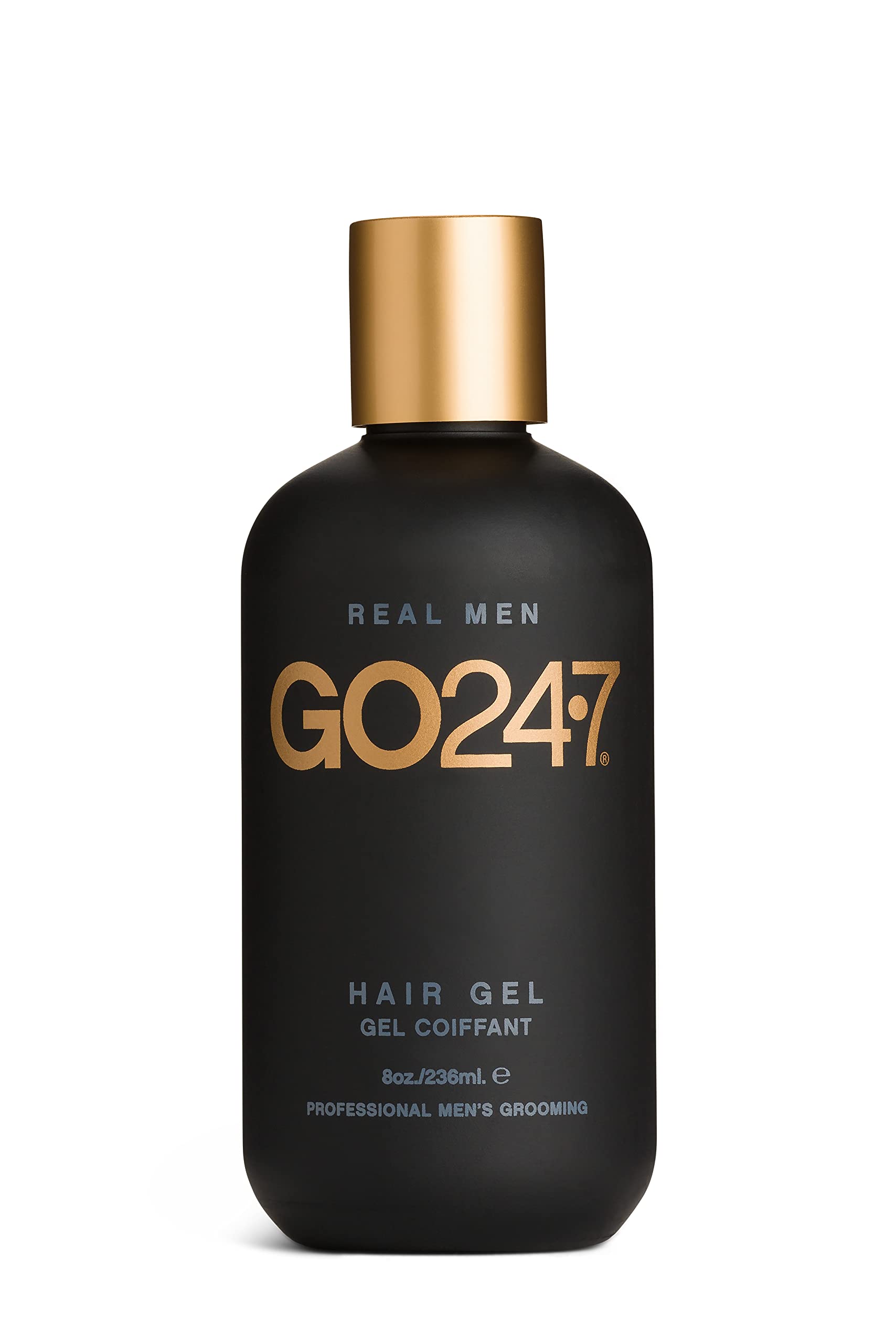 GO247 Real Men Hair Gel, 8 Fluid Ounce by On The Go