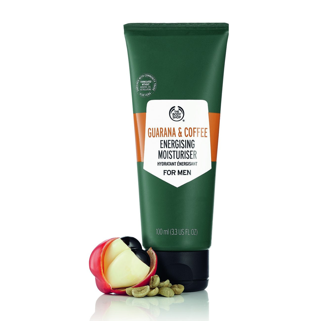 The Body Shop Gel Guarana and Coffee Energising Moisturiser for Men, 100 ml