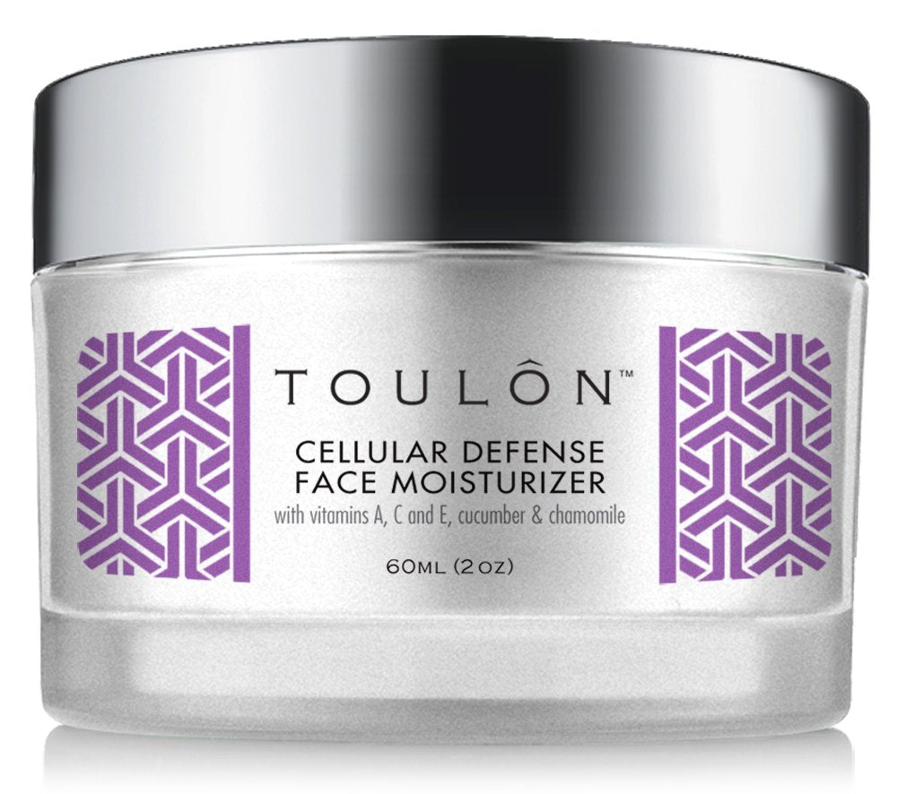 Antioxidant Moisturizer for Face with Vitamin A, C, E, Cucumber & Chamomile. Reduces Wrinkles and Fights Free Radical Damage.