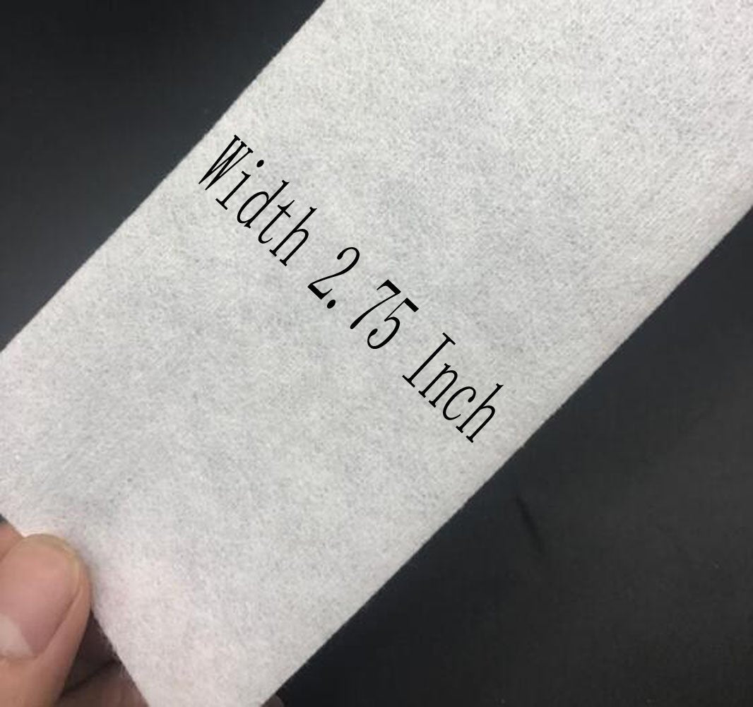 100 Yards Disposable White Body Hair Removal Waxing Paper Roll - Width 2-3/4 Inch - Non-Woven Depilatory Honey Wax Epilator Paper Wax Strip For Home Or Beauty Salon